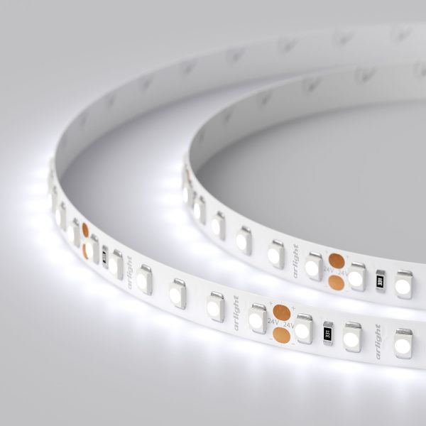 Arlight 013747(B) Светодиодная лента RT 2-5000 24V Cool 8K 2x (3528, 600 LED, LUX) (Arlight, 9.6 Вт/м, IP20) Оборудование Arlight 013747(B) Светодиодная лента RT 2-5000 24V Cool 8K 2x (3528, 600 LED, LUX) (Arlight, 9.6 Вт/м, IP20) по выгодной цене. Купить в Москве со скидкой.
