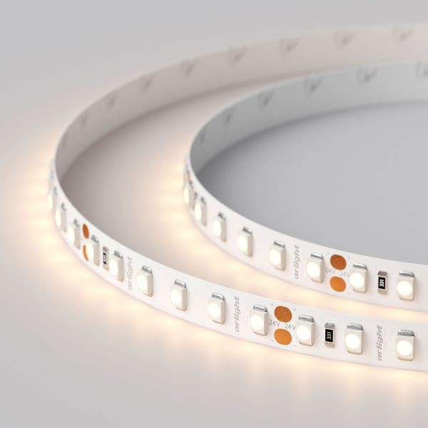 Arlight 024108(B) Светодиодная лента RT 2-5000 24V Warm3000 2x (3528, 600 LED, LUX) (Arlight, 9.6 Вт/м, IP20) Оборудование Arlight 024108(B) Светодиодная лента RT 2-5000 24V Warm3000 2x (3528, 600 LED, LUX) (Arlight, 9.6 Вт/м, IP20) по выгодной цене. Купить в Москве со скидкой.