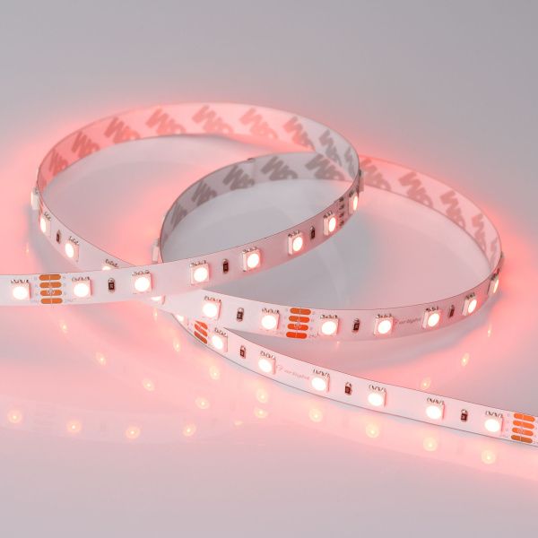 Arlight 010367(2) Светодиодная лента RT-B60-10mm 24V RGB (14.4 W/m, IP20, 5060, 5m) (Arlight, Открытый) Оборудование Arlight 010367(2) Светодиодная лента RT-B60-10mm 24V RGB (14.4 W/m, IP20, 5060, 5m) (Arlight, Открытый) по выгодной цене. Купить в Москве со скидкой.