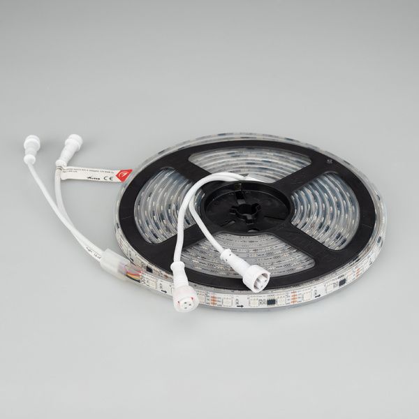 Arlight 026155(2) Светодиодная лента SPI-5000PGS-5060-60 12V Cx3 RGB (12mm, 14.4W, IP67) (Arlight, Закрытый, IP67) Оборудование Arlight 026155(2) Светодиодная лента SPI-5000PGS-5060-60 12V Cx3 RGB (12mm, 14.4W, IP67) (Arlight, Закрытый, IP67) по выгодной цене. Купить в Москве со скидкой.