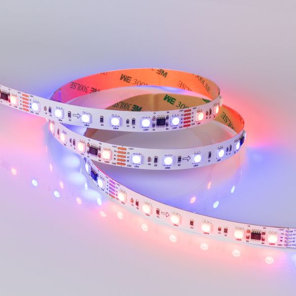 Arlight 029435 Светодиодная лента DMX-5000-5060-60 24V Cx6 RGB (12mm, 14.4W/m, IP20) (Arlight, Открытый, IP20) Оборудование Arlight 029435 Светодиодная лента DMX-5000-5060-60 24V Cx6 RGB (12mm, 14.4W/m, IP20) (Arlight, Открытый, IP20) по выгодной цене. Купить в Москве со скидкой.