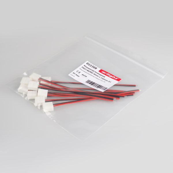 Arlight 022308 Коннектор выводной FAST-MONO-8mm-L150mm-X1 (Arlight, -) Оборудование Arlight 022308 Коннектор выводной FAST-MONO-8mm-L150mm-X1 (Arlight, -) по выгодной цене. Купить в Москве со скидкой.