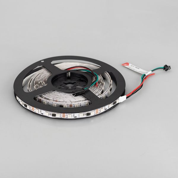Arlight 026367(1) Светодиодная лента SPI-5000-5060-60 12V Cx3 RGB (10mm, 14.4W/m, IP20) (Arlight, Открытый, IP20) Оборудование Arlight 026367(1) Светодиодная лента SPI-5000-5060-60 12V Cx3 RGB (10mm, 14.4W/m, IP20) (Arlight, Открытый, IP20) по выгодной цене. Купить в Москве со скидкой.