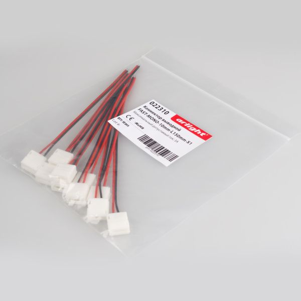Arlight 022310 Коннектор выводной FAST-MONO-10mm-L150mm-X1 (Arlight, -) Оборудование Arlight 022310 Коннектор выводной FAST-MONO-10mm-L150mm-X1 (Arlight, -) по выгодной цене. Купить в Москве со скидкой.