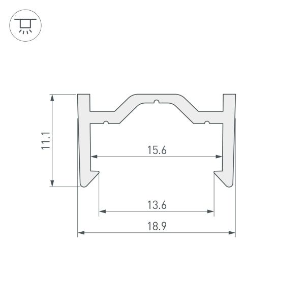 Arlight 027091 Профиль пластиковый ARH-CH15-2000-PVC (Arlight, Пластик) Оборудование Arlight 027091 Профиль пластиковый ARH-CH15-2000-PVC (Arlight, Пластик) по выгодной цене. Купить в Москве со скидкой.