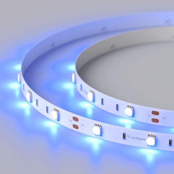 Arlight 010592 Светодиодная лента RT 2-5000 12V Blue (5060, 150 LED, LUX) (Arlight, 7.2 Вт/м, IP20) Оборудование Arlight 010592 Светодиодная лента RT 2-5000 12V Blue (5060, 150 LED, LUX) (Arlight, 7.2 Вт/м, IP20) по выгодной цене. Купить в Москве со скидкой.