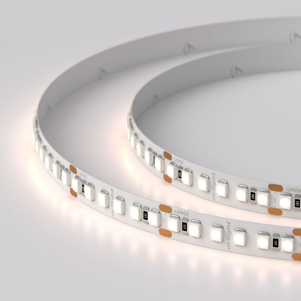 Arlight 017419(1) Светодиодная лента RT-A180-8mm 24V Warm2700 (14.4W/m, IP20, 3528, 5m) (Arlight, 14.4 Вт/м, IP20) Оборудование Arlight 017419(1) Светодиодная лента RT-A180-8mm 24V Warm2700 (14.4W/m, IP20, 3528, 5m) (Arlight, 14.4 Вт/м, IP20) по выгодной цене. Купить в Москве со скидкой.