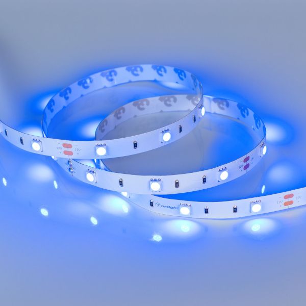 Arlight 010592 Светодиодная лента RT 2-5000 12V Blue (5060, 150 LED, LUX) (Arlight, 7.2 Вт/м, IP20) Оборудование Arlight 010592 Светодиодная лента RT 2-5000 12V Blue (5060, 150 LED, LUX) (Arlight, 7.2 Вт/м, IP20) по выгодной цене. Купить в Москве со скидкой.