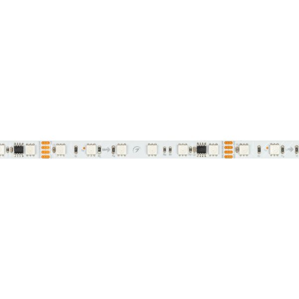 Arlight 033447 Светодиодная лента SPI-B60-10mm 24V RGB-PX6-RAM (15 W/m, IP20, 5060, 5m) (Arlight, бегущий огонь) Оборудование Arlight 033447 Светодиодная лента SPI-B60-10mm 24V RGB-PX6-RAM (15 W/m, IP20, 5060, 5m) (Arlight, бегущий огонь) по выгодной цене. Купить в Москве со скидкой.