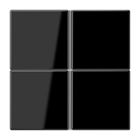 Jung LS 404 TSA SW Набор накладок 4 группы