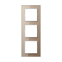 Jung AC 583 GL CH Стеклянная рамка