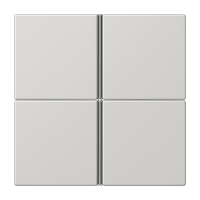 Jung LS 404 TSA LG Набор накладок 4 группы