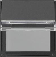 Gira 0680 67 Адаптерная рамка с откидной крышкой и полем для надписи