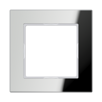 Jung AC 581 GL SI Стеклянная рамка