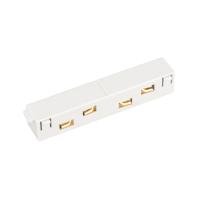 Arlight 035805 Коннектор прямой MAG-ORIENT-CON-I-POWER (WH) (Arlight, IP20 Пластик, 3 года)