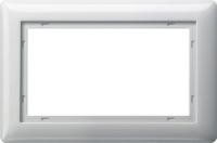 Gira 1001 03 Установочная рамка Gira Standard 55 Белый глянцевый