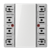 Jung LS 5091 TSEM ﻿Дополнительный кнопочный модуль