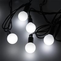 Arlight 025601 Светодиодная гирлянда ARD-BALL-CLASSIC-D23-10000-BLACK-80LED WHITE (230V, 3.5W) (Ardecoled, IP65)