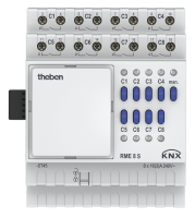 Theben 4930225 8-м канальный релейный актуатор. Линейка MIX2 RME 8 S KNX