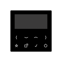 Jung DAB A-DISP SW Дисплей