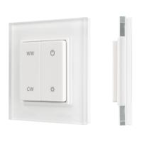 Arlight 032985 Панель SMART-P49-MIX-G-SUF (3V, 1 зона, Knob, 2.4G) (Arlight, Пластик)