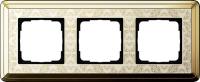 Gira 0213 673 Установочная рамка Gira ClassiX Art Латунь-кремовый