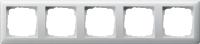 Gira 0215 03 Установочная рамка Gira Standard 55 Белый глянцевый
