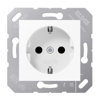 Jung CD 5120 BFKI WW SCHUKO®-розетка 16 A / 250 B ~
