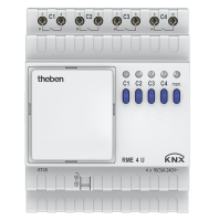 Theben 4930228 4-м канальный релейный актуатор. Линейка MIX2 RME 4 U KNX