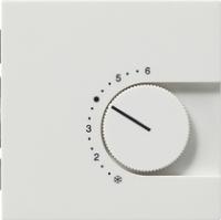 Gira 0397 112 Термостат помещения 24/5 (2) A~ с перекрестным кнопочным выключателем