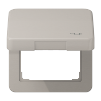 Jung CD 590 KL SOC PT Откидная крышка