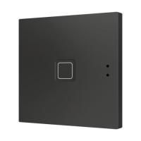 Zennio ZVIT1A Tecla 1. PC-ABS Емкостная кнопка — 1 кнопка — Антрацит