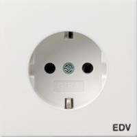 Gira 0458 112 Розетка SCHUKO 16 A 250 В~ с надписью "EDV"