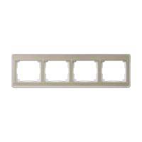 Jung SL 5840 GB Рамка из прозрачного акрилового стекла, цветная подложка