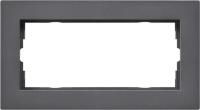 Gira 1002235 Установочная рамка Gira E2 для монтажа заподлицоАнтрацитовый