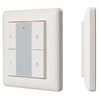Arlight 021459 Панель Knob SR-2853K4-RF-UP White (3V, DIM, 2 зоны) (Arlight, IP20 Пластик, 3 года)