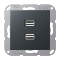 Jung MA A 1153 ANM 2 x USB 2.0
