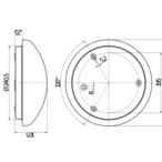 Оборудование BEG Luxomat 91762 Внутренний светильник L1-E27-LEDW по выгодной цене. Купить в Москве со скидкой.