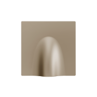 Zennio 830002104 ZS55, Крышка кабельного вывода 55x55 мм, Шампанское