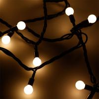Arlight 025578 Светодиодная гирлянда ARD-BALL-CLASSIC-D13-20000-BLACK-200LED WARM (230V, 14W) (Ardecoled, IP65)