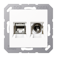 Jung MMD A 4521 WW Smart TV розетка