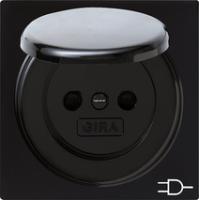 Gira 0454 47 Розетка SCHUKO 16 A 250 В~ с откидной крышкой