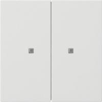 Gira 5173 112 Кнопочный выключатель KNX, клавиша, 2-местн.