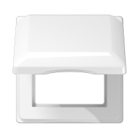 Jung AS 581 BFKL WW Откидная крышка 80,5 x 80,5 мм (с возвратной пружиной)