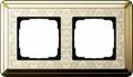 Оборудование Установочная рамка Gira ClassiX Art Латунь-кремовый по выгодной цене. Купить в Москве со скидкой.