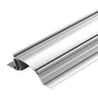 Arlight 029850 Профиль с экраном ALM-ARC-SINGLE-2000 ANOD+FROST (Arlight, Алюминий)