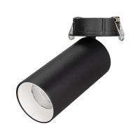 Arlight 027253 Светильник SP-POLO-BUILT-R65-8W Warm3000 (BK-WH, 40 deg) (Arlight, IP20 Металл, 3 года)