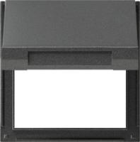 Gira 0654 67 Адаптерная рамка с откидной крышкой