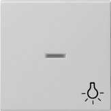 Gira 0674015 Клавиша с контрольным окошком и символомСвет