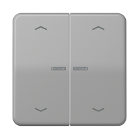 Jung CD 102 KO5P GR Клавиша с окошком и с символами «стрелки»